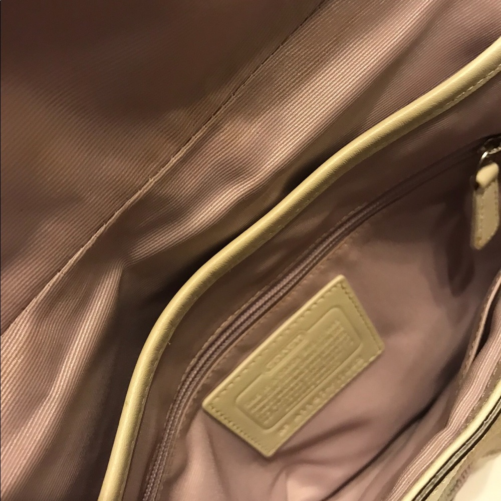 Coach multicolor logo purse/handbag - Picture 5 of 8